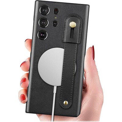 Saharacase FingerGrip Series Black Case for Samsung Galaxy S23 (CP00410)