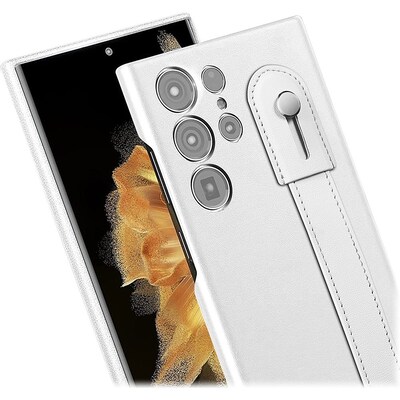 Saharacase FingerGrip Series White Case for Samsung Galaxy S23 (CP00411)