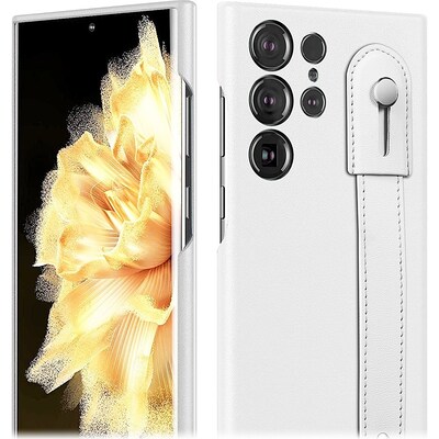 Saharacase FingerGrip Series White Case for Samsung Galaxy S23 (CP00411)