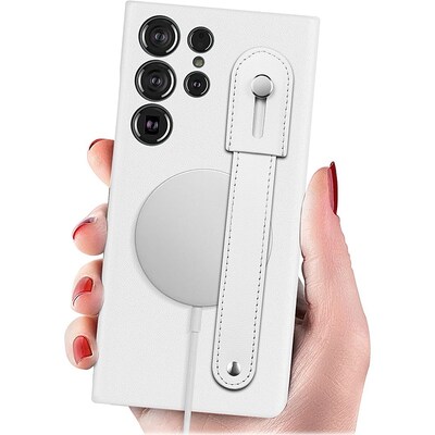 Saharacase FingerGrip Series White Case for Samsung Galaxy S23 (CP00411)