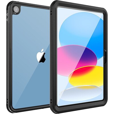 SaharaCase Water-Resistant Case for iPad 11'' (A16) and iPad 10.9" (10th Gen), Black (TB00271)