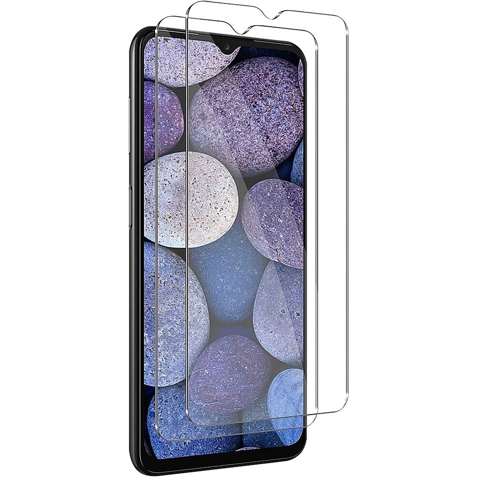 SaharaCase ZeroDamage Ultra Strong+ Tempered Glass Screen Protector for Samsung Galaxy A14 5G, Clear, 2/Pack (ZD00114)