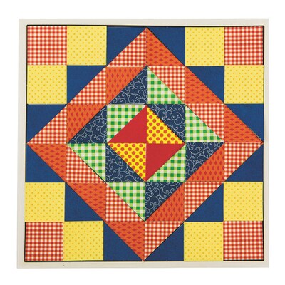 Roylco Inc, Quilt Mosiacs Craft Kit Pk/32, (96511)