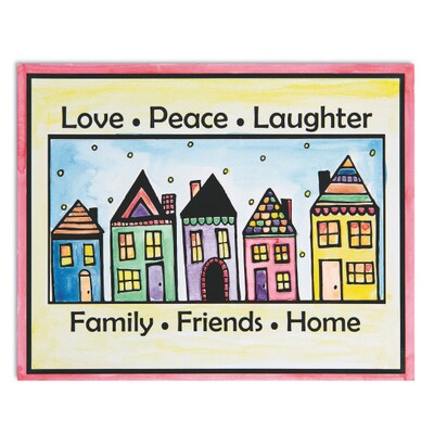 Wing Art Supplies Co Ltd, Easy Way Pictures Love Peace Laughter, (GP3258)