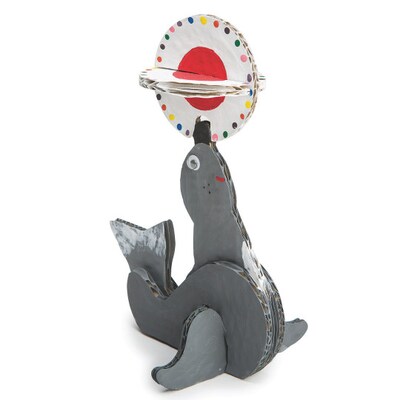 S&S Worldwide Sammy The Seal Craft Kit, 48/Pack (CF-14098)