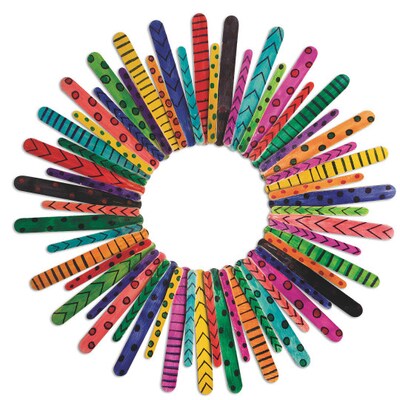 S&S Worldwide Craft Stick Wreath Kit, Pack of 12 (GP3277)