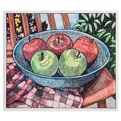 S&S Worldwide, Paint Palette Kit Apple Still Life Pk24, (GP3278)