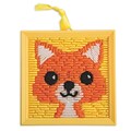 S&S Worldwide Fox Needlepoint Craft Kit, 12/Pack (CF-14101)