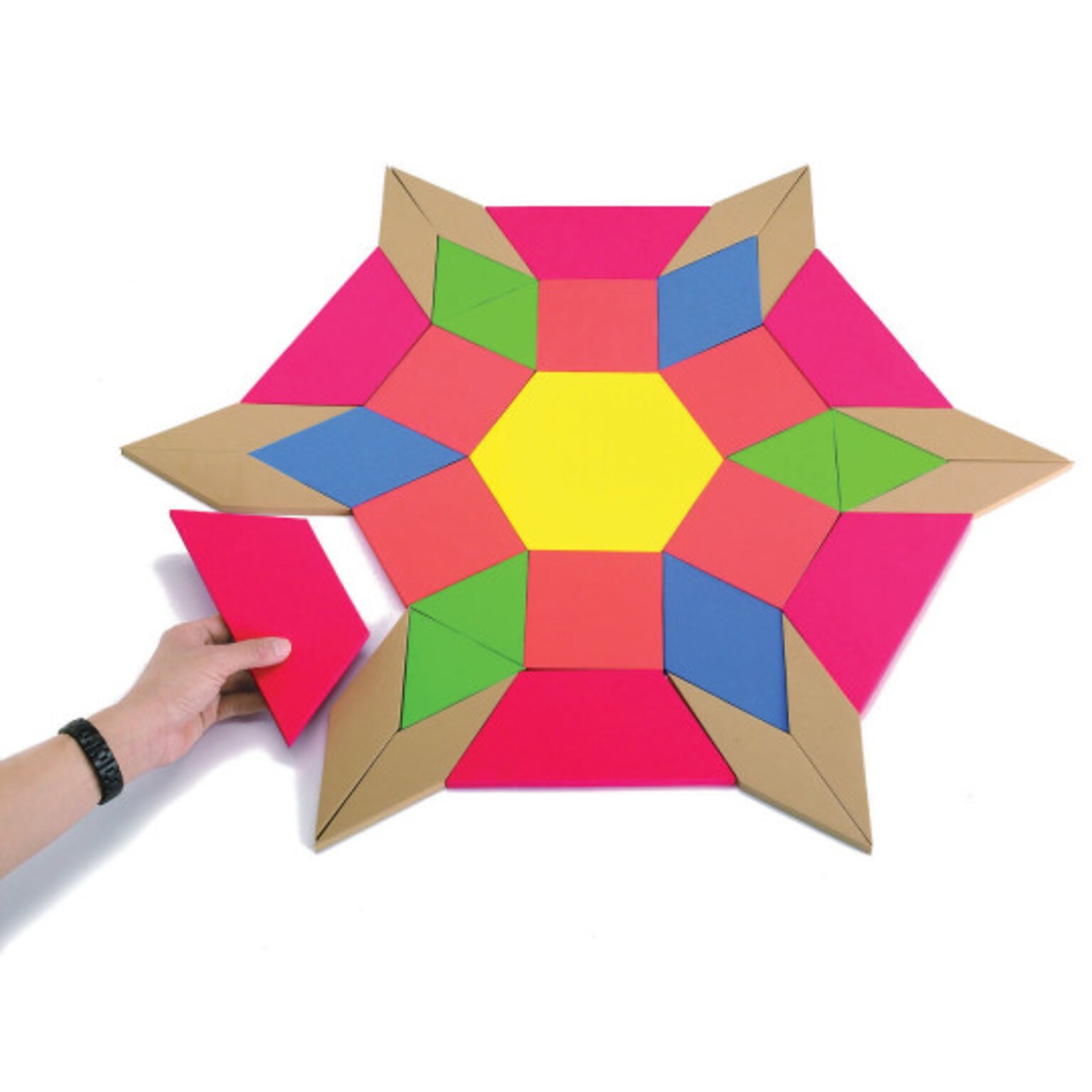 S&S Worldwide, Giant Foam Pattern Blocks, (22070)