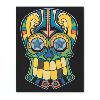 S&S Worldwide, Velvet Art Skull Posters Pk24, (PS1381)