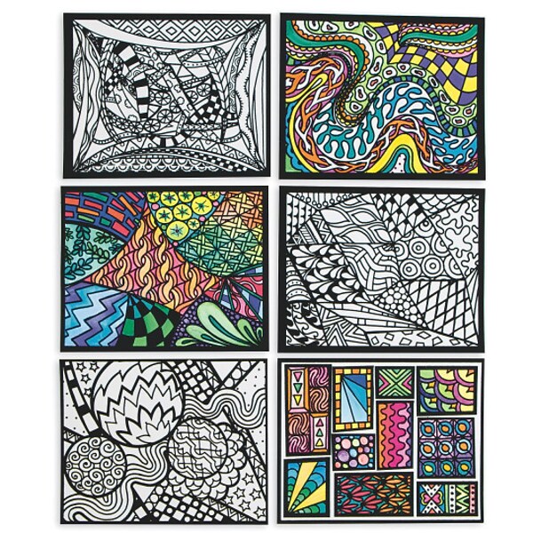 S&S Worldwide, Abstract Velvet Art, (PS1421)