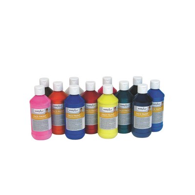 Handy Art Inc, Face Paint Assortment 8Oz Pk/12, (882-560)
