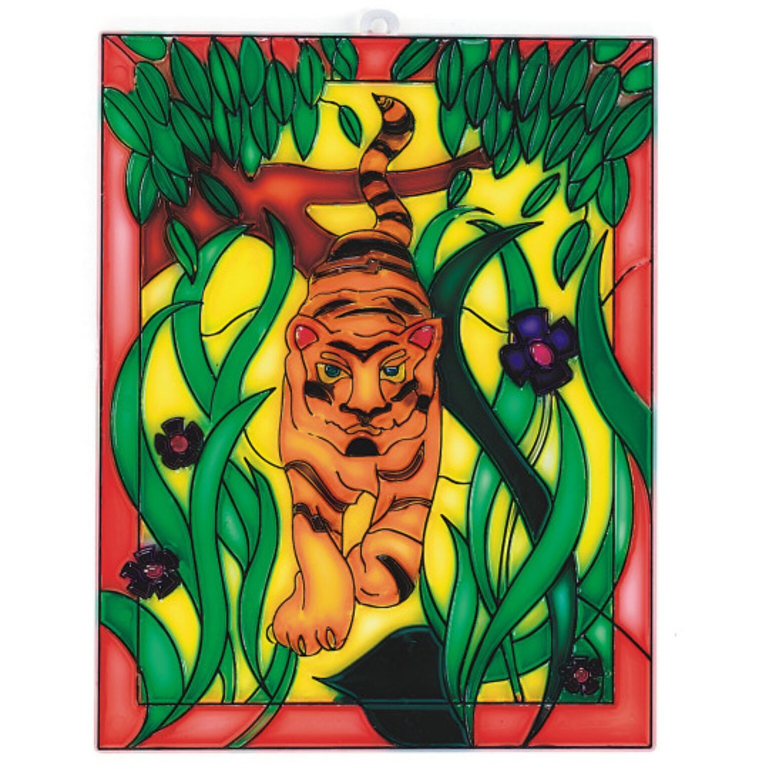 S&S Worldwide Tiger Suncatcher, 12/Pack (CF-5905)