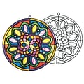 Wing Art Supplies Co Ltd, Mandala Sun Catcher Pk/12, (SG859)