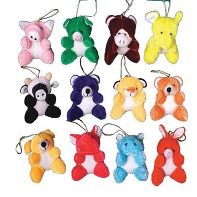 Us Toy Co Inc Mini Animals Pack of 12 (SB335)