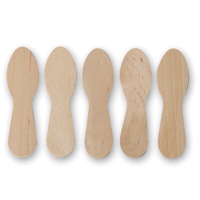 S&S Worldwide Wooden Spoons 3", 1000/Box (CF-9065)