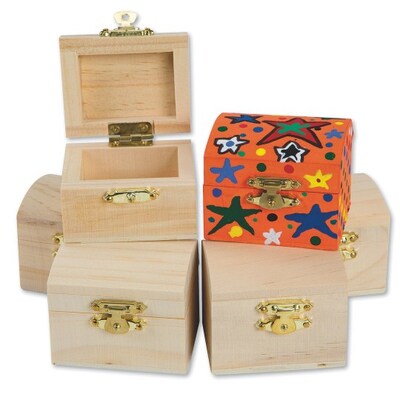 S&S Worldwide, Little Treasure Chest Pk6, (PREV. WD3276)