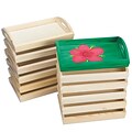 S&S Worldwide Wood Trays, 12/Pack (WD7625)