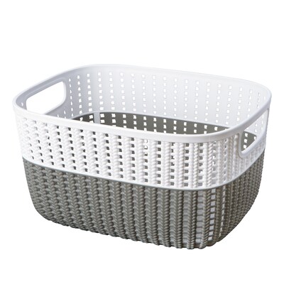 Simplify Storage Basket, Medium, Grey (26311-GREY)