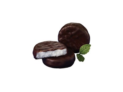 York Peppermint Patties Peppermint Dark Chocolate Candy Bar, 84 oz., 175/Box (HEC06643)