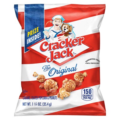 Cracker Jack Caramel Popcorn, 37.5 oz., 30/Box (209-00701)