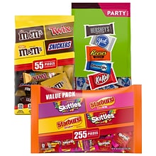 Mars Miniatures Assorted Chocolate, 3/Pack (600-00726)