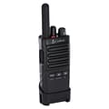 Cobra Pro Business 42-Mile Range FRS 2-Way Radios with Surveillance Headset, Black, 2-Pack (PX652)