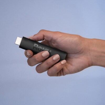 Roku Refurbished 4K Streaming Stick, Black (3820XB)