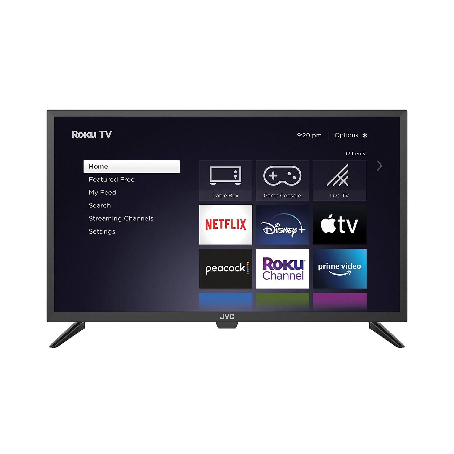 JVC 32 Roku LED Smart TV, Black (LT-32MAR205)