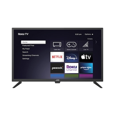 JVC 32" Roku LED Smart TV, Black (LT-32MAR205)