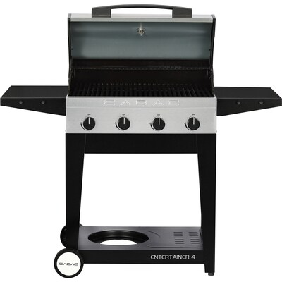 Cadac Entertainer 4 Propane Gas BBQ Grill Silver/Black (98251-41G01-US)