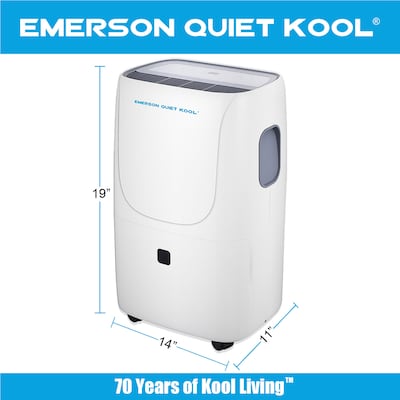 Emerson Quiet Kool 50-Pint Dehumidifier (EAD50E1T)