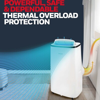 Honeywell 12,000 BTU Portable Air Conditioner Dehumidifier & Fan (HJ2CESWK8)