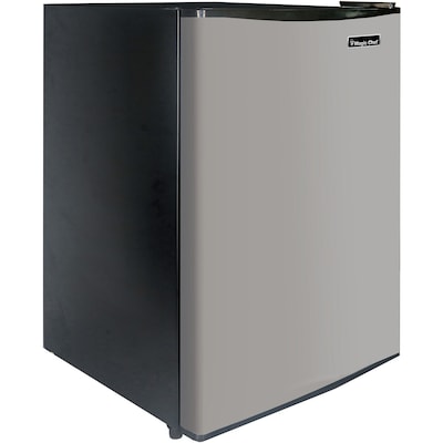 Magic Chef 2.4 cu. ft. Mini Fridge, Stainless Steel (MCAR240SE2)