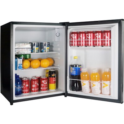 Magic Chef 2.4 cu. ft. Mini Fridge, Stainless Steel (MCAR240SE2)