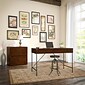 Bush Furniture Ironworks 2-Drawer Lateral File Cabinet, Letter/Legal Size, 30.12"H x 30"W x 20"D, Coastal Cherry (KI50204-03)