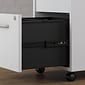 Bush Business Furniture Method 60"W L Shaped Desk with Return and Mobile File Cabinet, White (MTH005WHSU)