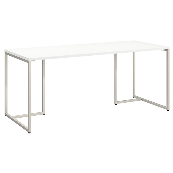 Office by kathy ireland® Method 72W Table Desk, White (KI70207K)