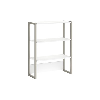 Bush Business Furniture Method Bookcase Hutch, White (KI70206)