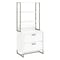 Office by kathy ireland® Method Lateral File Cabinet with Hutch, White (MTH012WHSU)