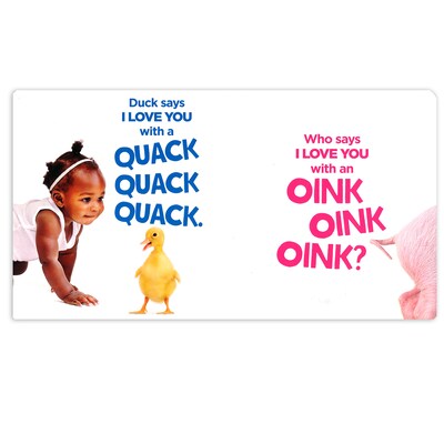 Highlights Who Says I Love You" Board Book with Baby Mirror (HFC9781684371563)