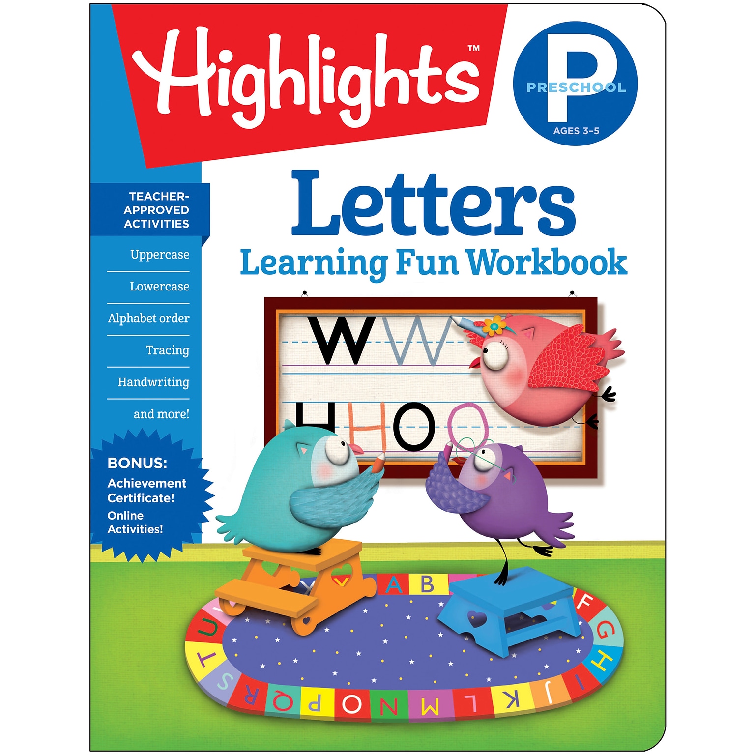 Highlights Learning Fun Workbooks, Letters (HFC9781684372799)