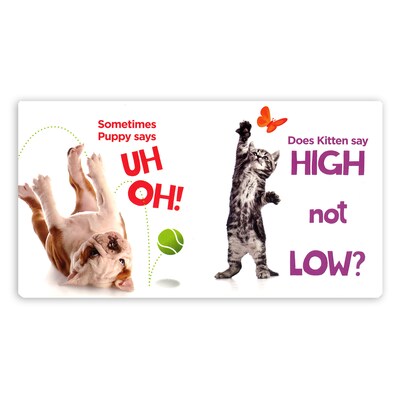 Highlights Who Says Uh Oh Board Book with Baby Mirror (HFC9781684376476)