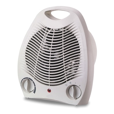 Optimus 1500 Watt 4710 BTU Portable Electric Space Heater, Ivory (93678843M)