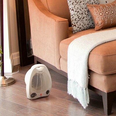 Vie Air 1500 Watt 4710 BTU Portable Ceramic Electric Heater, White (936100342M)