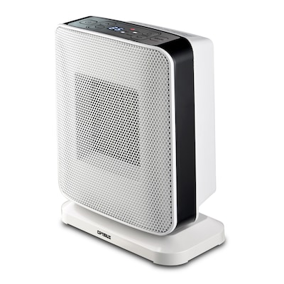 Optimus 1500 Watt 4710 BTU Portable Ceramic Electric Heater, White (936109271M)