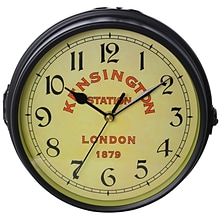 Bedford Clock Collection Wall Clock, Metal (936111350M)