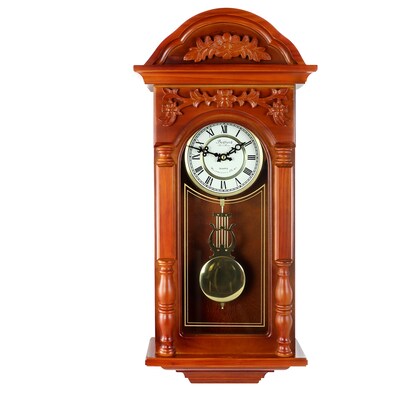 Bedford Clock Collection Wall Clock, Wood (93697154M)