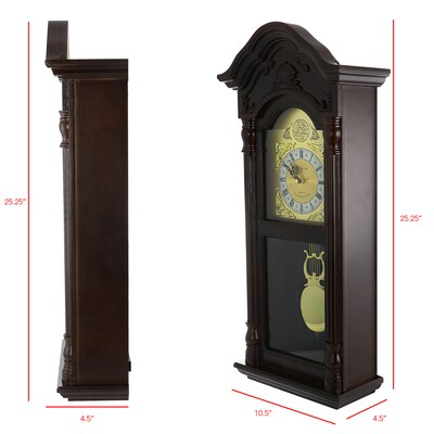 Bedford Clock Collection Wall Clock, Wood (93697155M)