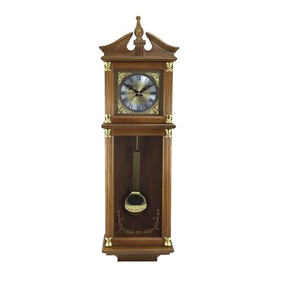 Bedford Clock Collection Wall Clock, Wood (93697153M)